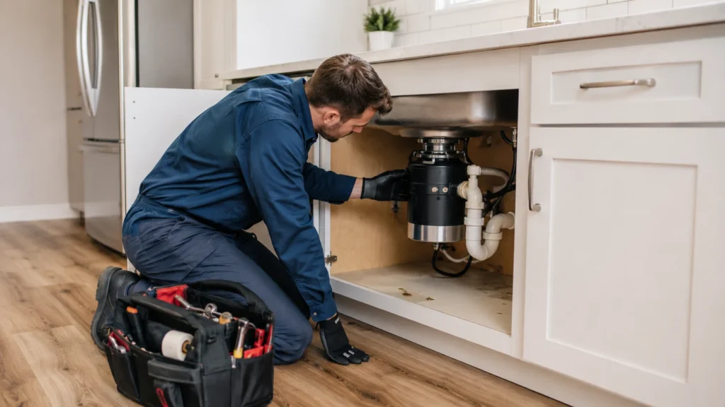 Should you repair or replace a leaking garbage disposals