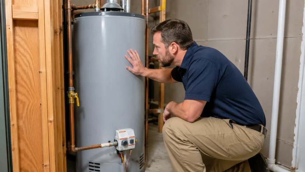 What causes a Lafayette water heater to lose hot waters